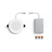 Dals PNL4-CC Reach 4" Round Slim Panel, 5CCT Seclectable-White
