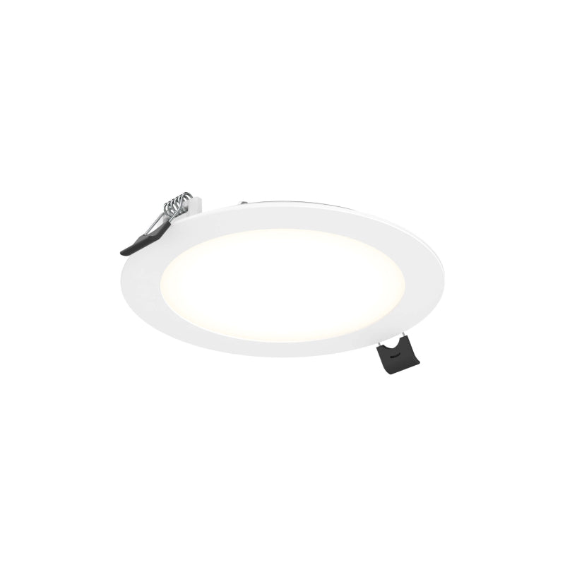 Dals PNL6-CC Reach 6" Round Slim Panel, 5CCT Seclectable-White