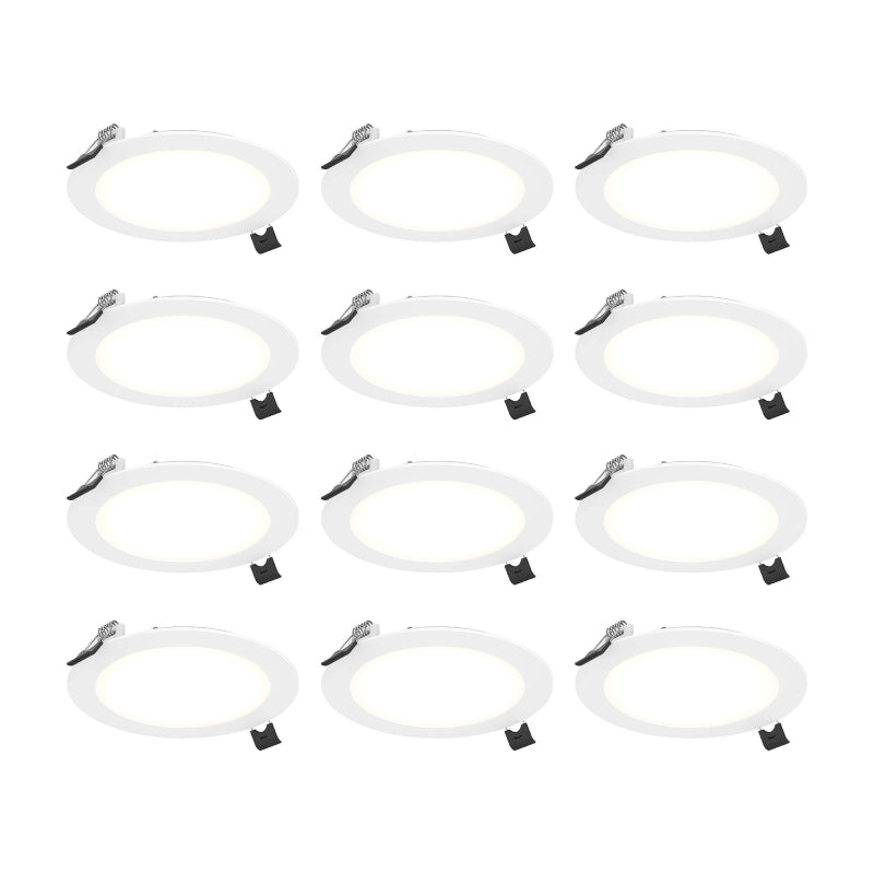 Dals PNL6-CC-K12 Reach 6" Round Slim Panel, 5CCT Seclectable, 12-Pack