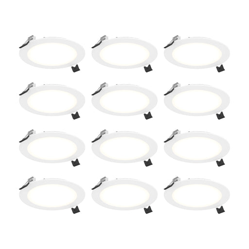 Dals PNL6-CC-K12 Reach 6" Round Slim Panel, 5CCT Seclectable, 12-Pack