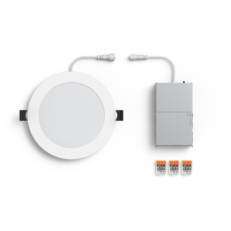 Dals PNL6-CC Reach 6" Round Slim Panel, 5CCT Seclectable-White