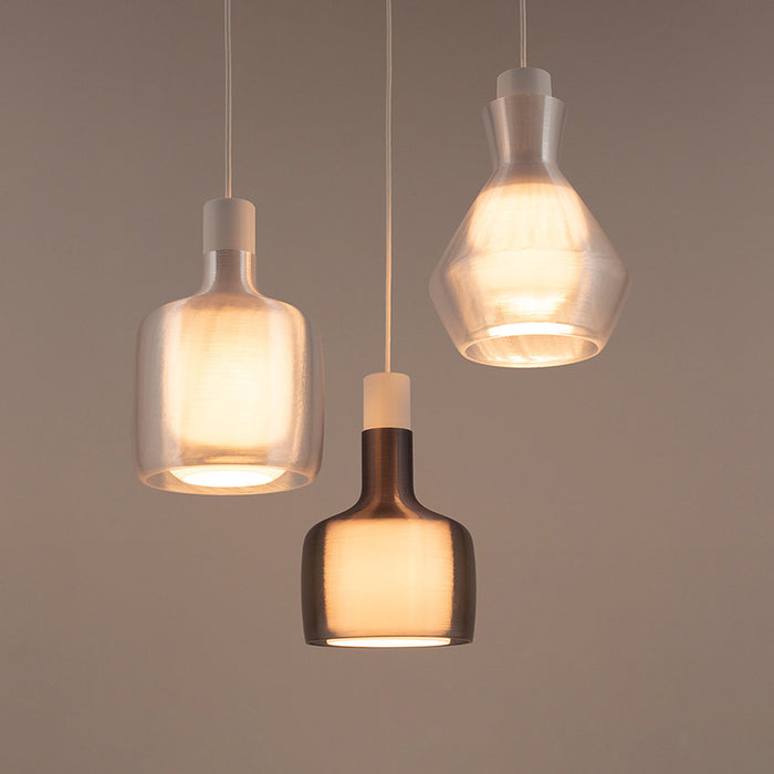 PrentaLux 309 Series 3DP Pendant with Disk Canopy