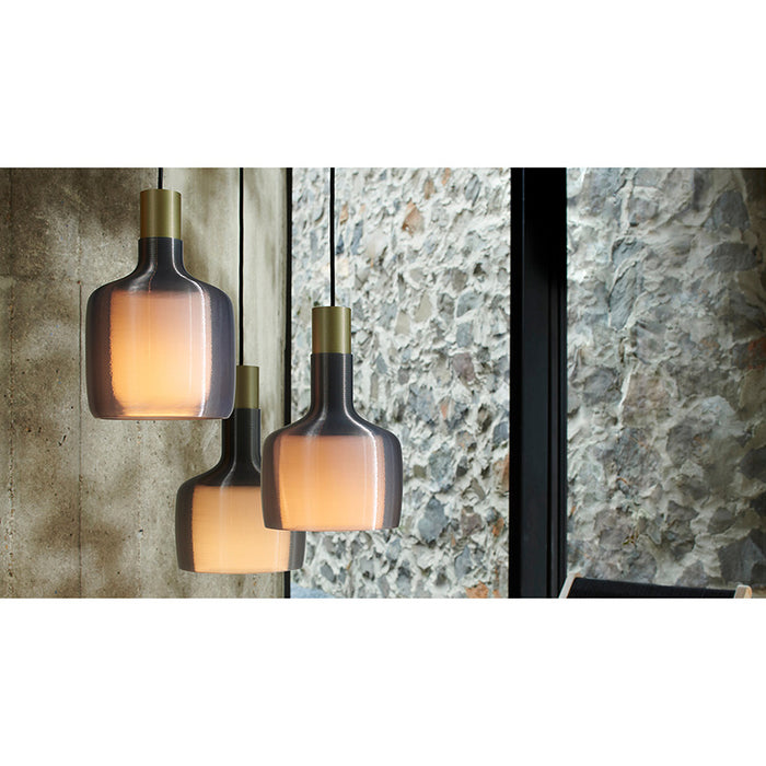 PrentaLux 309 Series 3DP Pendant with Disk Canopy