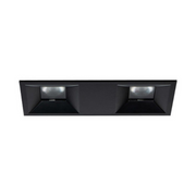 WAC MT-22DT Ocularc 2" Multiple Spot - 2 Light Bevel Trimmed - Black