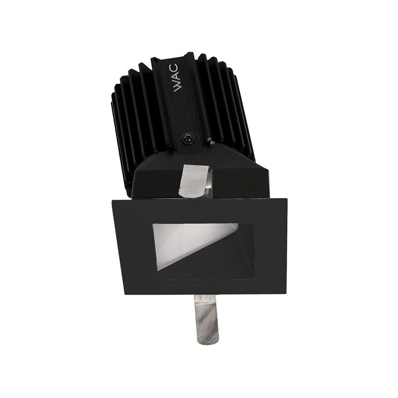 WAC R2SWT Volta 2" Square LED Wall Wash Trim - Black