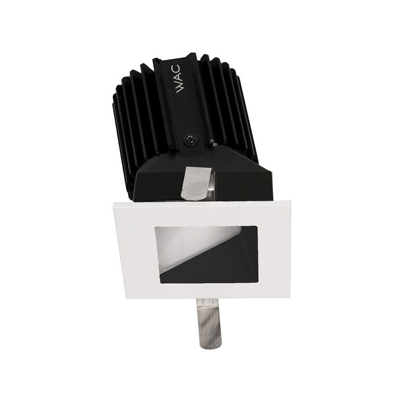 WAC R2SWT Volta 2" Square LED Wall Wash Trim - Black/White