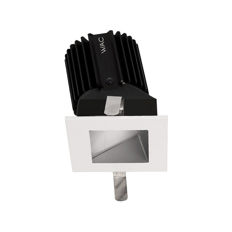 WAC R2SWT Volta 2" Square LED Wall Wash Trim - Haze/White