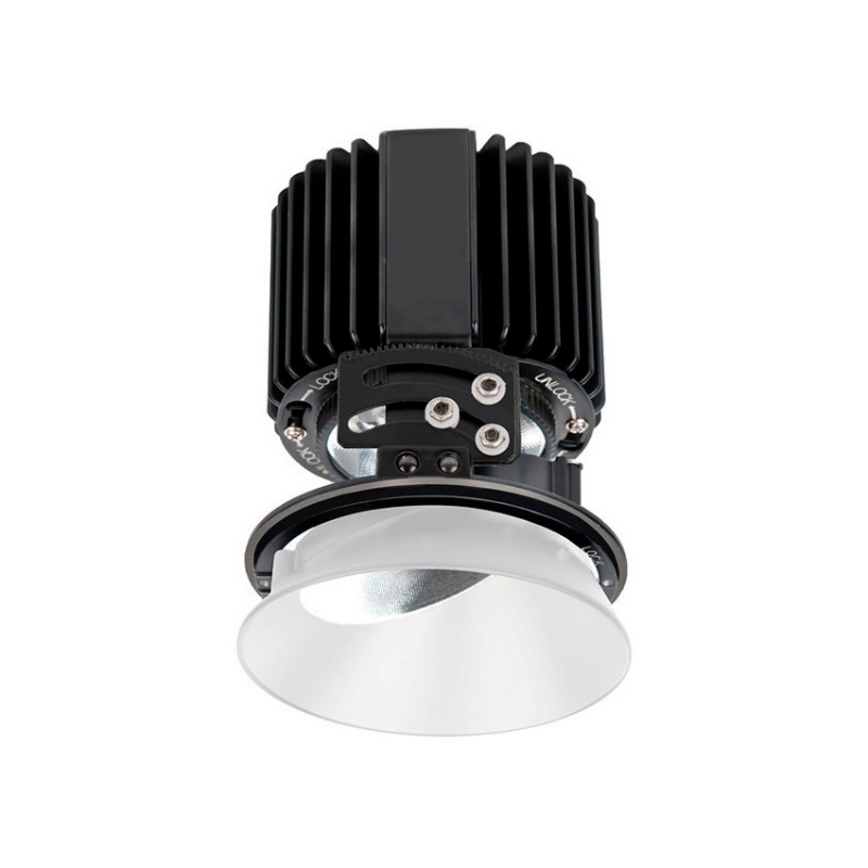 WAC R4RAL Volta 4.5" Round LED Adjustable Trimless - White