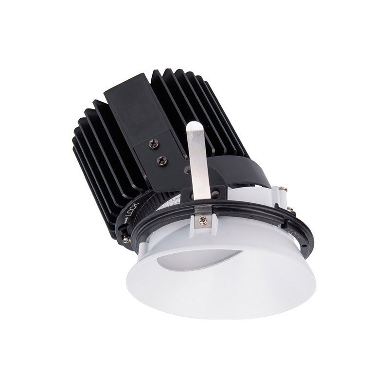 WAC R4RWL Volta 4.5" Round LED Wall Wash Trimless - White