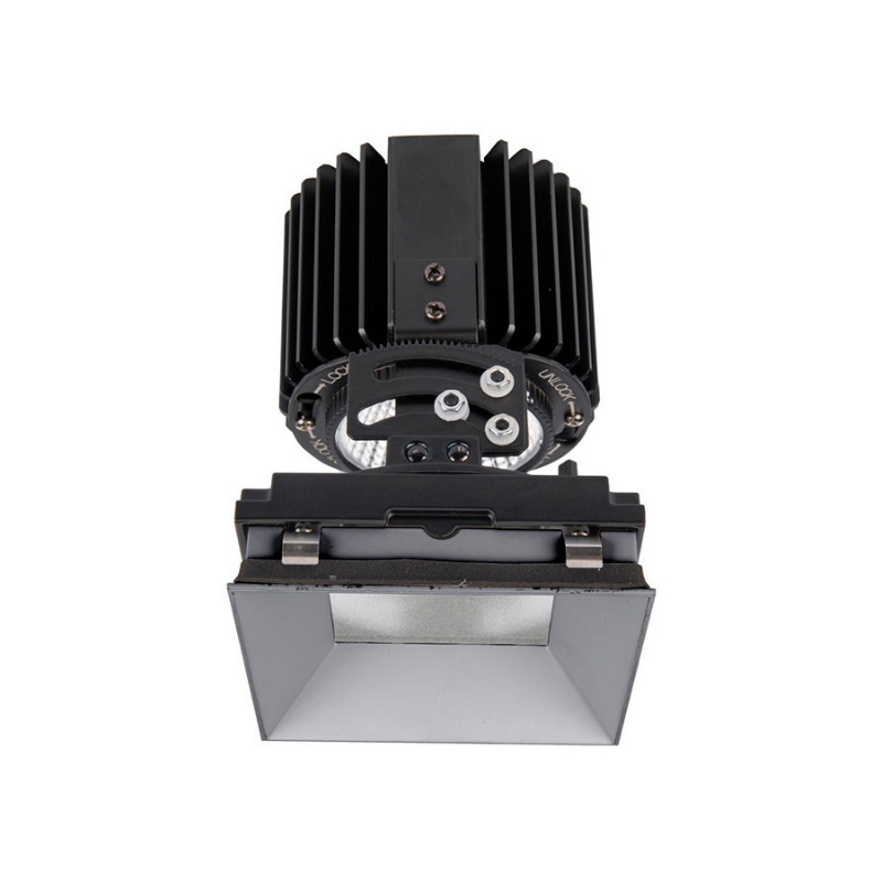 WAC R4SAL Volta 4.5" Square LED Adjustable Trimless - Haze