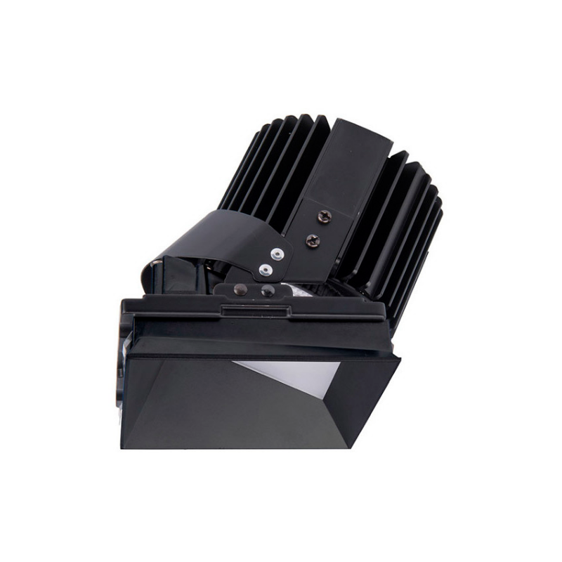 WAC R4SWL Volta 4.5" Square LED Wall Wash Trimless - Black