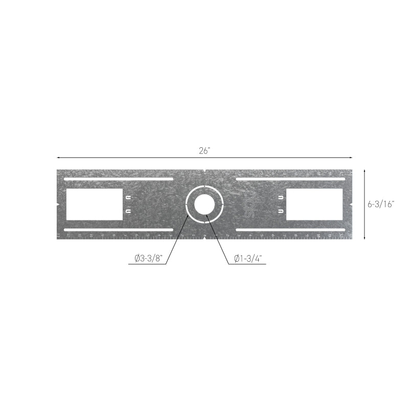 Dals REC-RFP-13 Rough-In Plate