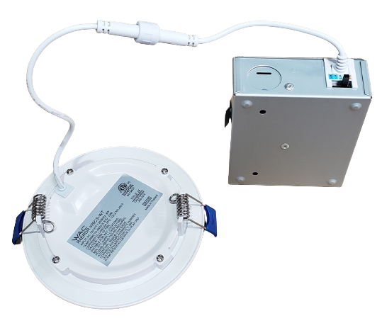 WAC R4ERDR Lotos 4" LED Slim Disk Canless Downlight with CCT Selectable
