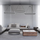 Sonneman 2307 Double Corona 48" LED Ring Pendant