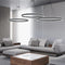 Sonneman 2307 Double Corona 48" LED Ring Pendant