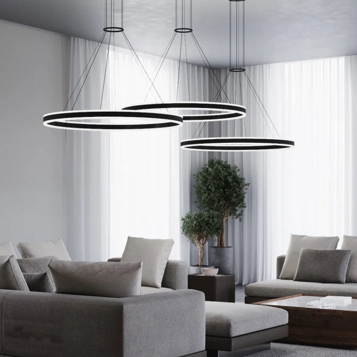 Sonneman 2307 Double Corona 48" LED Ring Pendant