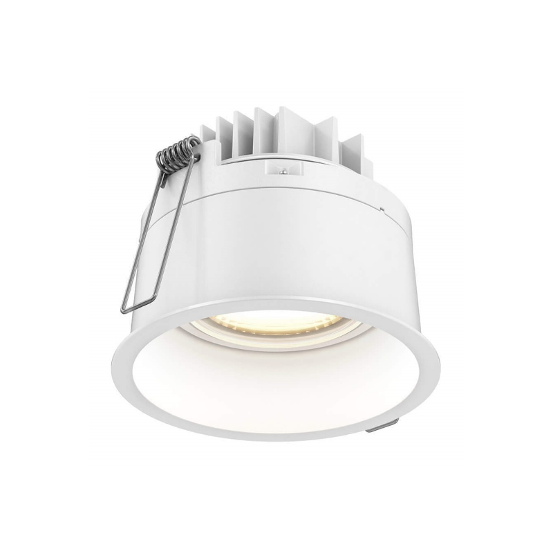 Dals RGM4-CC Facet 4" Regressed Gimbal Downlight with Thin Trim, 5CCT Selectable, 120-347V - White