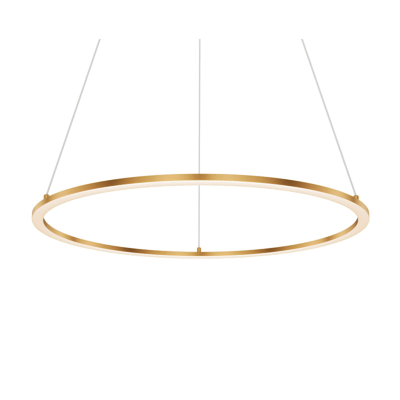 Dals RGPD24-CC Circa 1-lt 24" LED Pendant, 5CCT Selectable