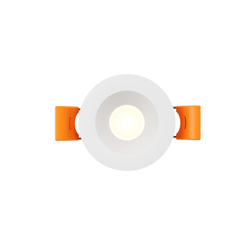 Dals RGR1-CDW RGR 1" Round Regressed Downlight, 5CCT Selectable+ Dim-to-Warm