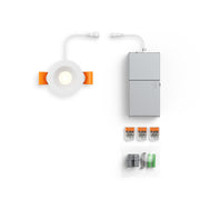 Dals RGR1-CDW RGR 1" Round Regressed Downlight, 5CCT Selectable+ Dim-to-Warm