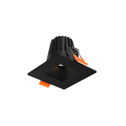 Dals RGR2SQ-CDW RGR 2" square Regressed Downlight, 5CCT Selectable + Dim-to-Warm - Black