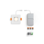 Dals RGR2SQ-CDW RGR 2" square Regressed Downlight, 5CCT Selectable + Dim-to-Warm