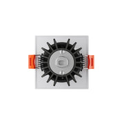Dals RGR2SQHP-CC RGR 2" High-Powered Square Regressed Downlight, 5CCT Selectable
