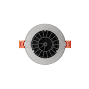 Dals RGR4-CDW RGR 4" Round Regressed Downlight, 5CCT+Dim-to-Warm-Satin Nickel