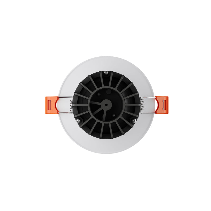 Dals RGR4-CDW RGR 4" Round Regressed Downlight, 5CCT+Dim-to-Warm-White