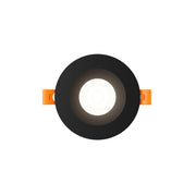 Dals RGR4-CDW RGR 4" Round Regressed Downlight, 5CCT+Dim-to-Warm-Black
