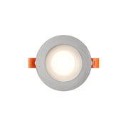 Dals RGR4-CDW RGR 4" Round Regressed Downlight, 5CCT+Dim-to-Warm-Satin Nickel