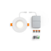 Dals RGR4-CDW RGR 4" Round Regressed Downlight, 5CCT+Dim-to-Warm