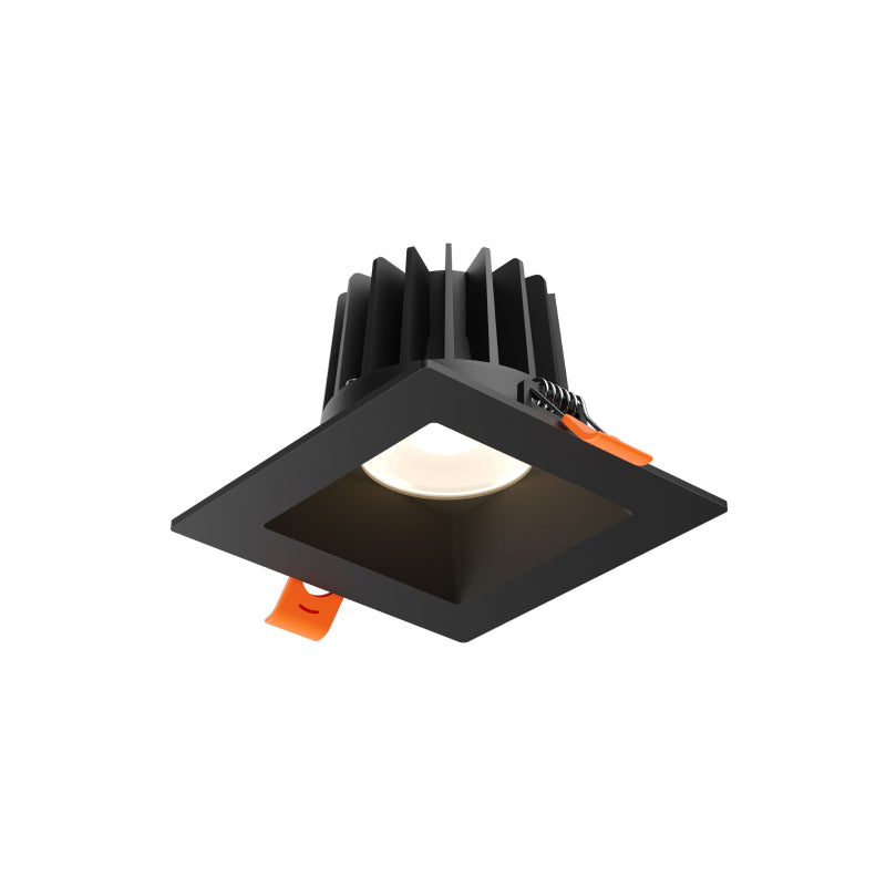 Dals RGR4SQ-CDW RGR 4" Square Regressed Downlight, 5CCT Selectable + Dim-to-Warm - Black
