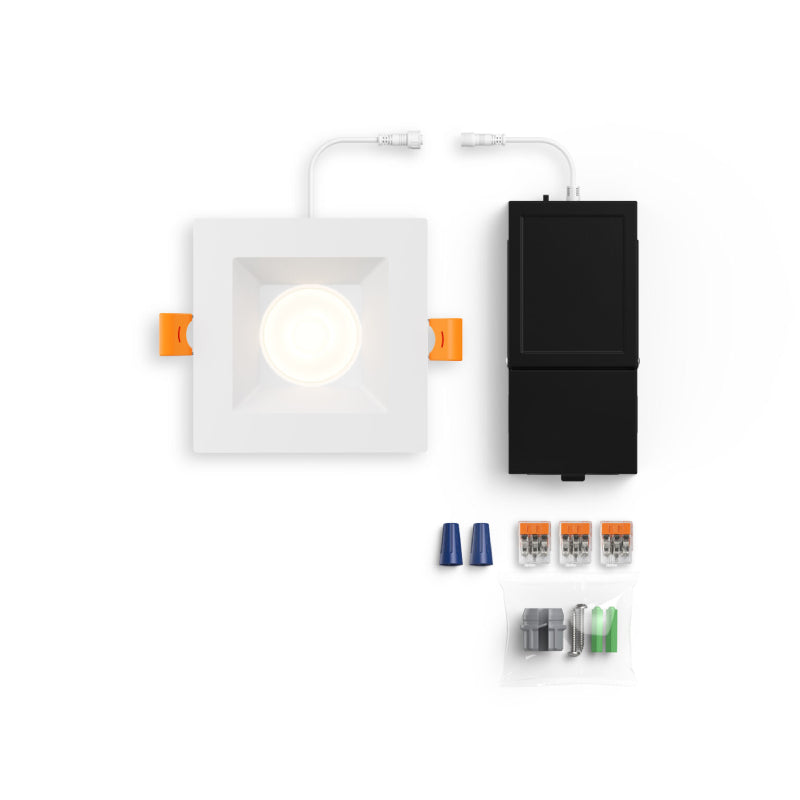 Dals RGR4SQHP-CC RGR 4" High-Powered Square Regressed Downlight, 5CCT Selectable