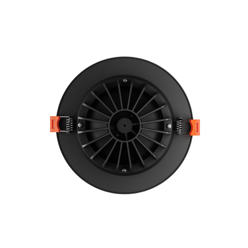 Dals RGR6-CDW RGR 6" Round Regressed Downlight, 5CCT Selectable+ Dim-to-Warm