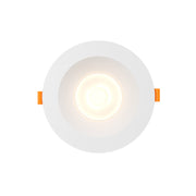 Dals RGR6-CDW RGR 6" Round Regressed Downlight, 5CCT Selectable+ Dim-to-Warm