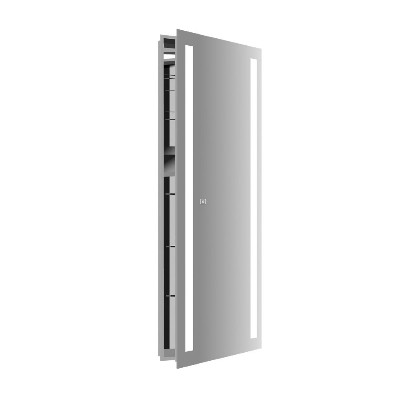 Electric Mirror Ascension 20" x 40" LED Lighted Mirror Wardrobe Cabinet - Right