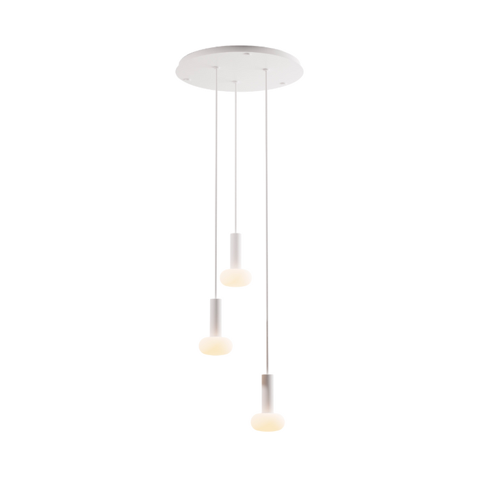 Koncept CMP-C3-S-06 Combi LED Pendant, Frosted Glass Ball