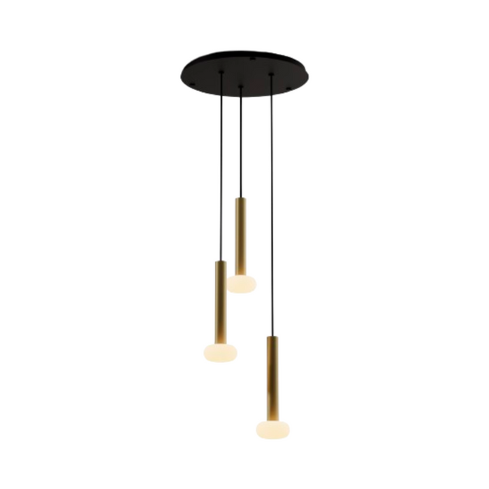 Koncept CMP-C3-S-12 Combi LED Pendant, Frosted Glass Ball