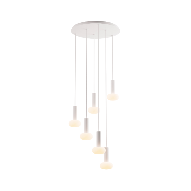 Koncept CMP-C6-S-06 Combi LED Pendant, Frosted Glass Ball