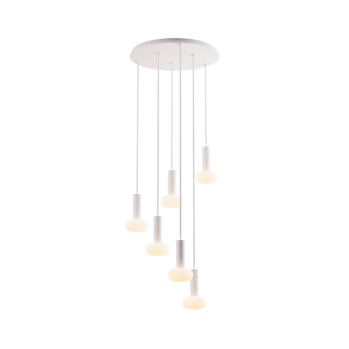 Koncept CMP-C6-S-06 Combi LED Pendant, Frosted Glass Ball