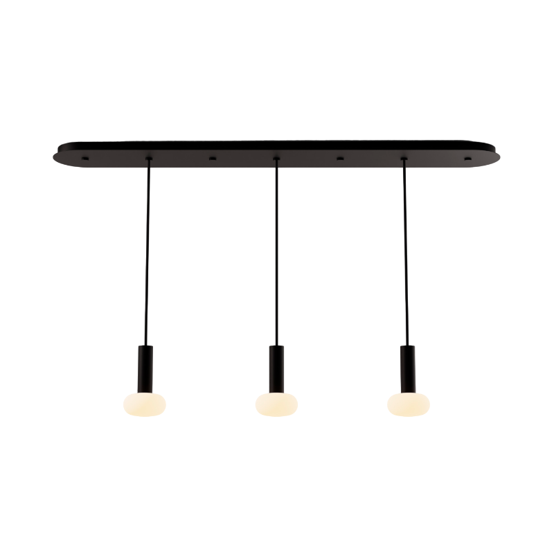 Koncept CMP-L3-S-06 Combi LED Pendant, Frosted Glass Ball