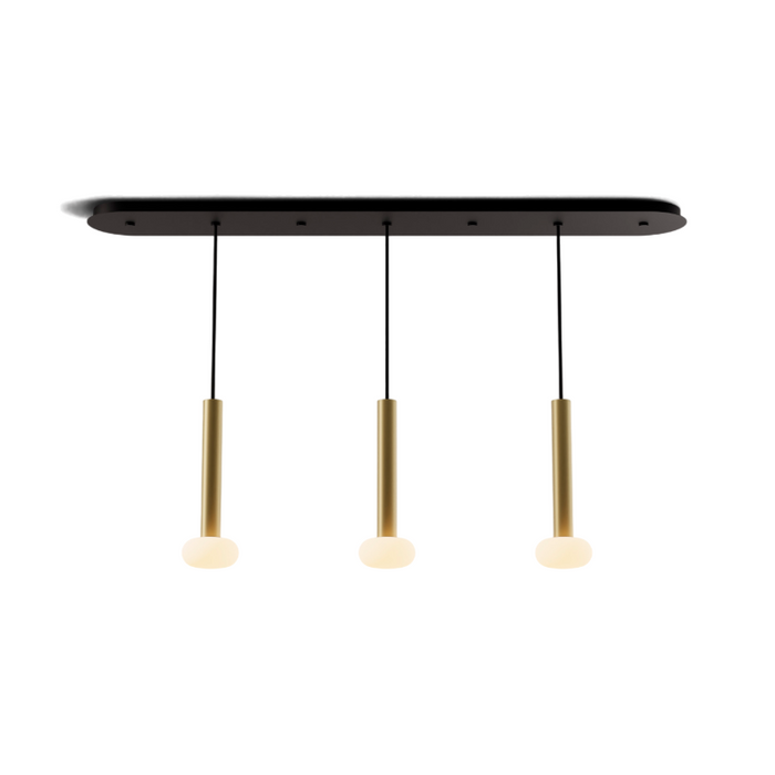 Koncept CMP-L3-S-12 Combi LED Pendant, Frosted Glass Ball