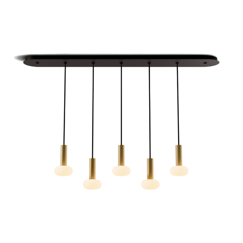 Koncept CMP-L5-S-06 Combi LED Pendant, Frosted Glass Ball