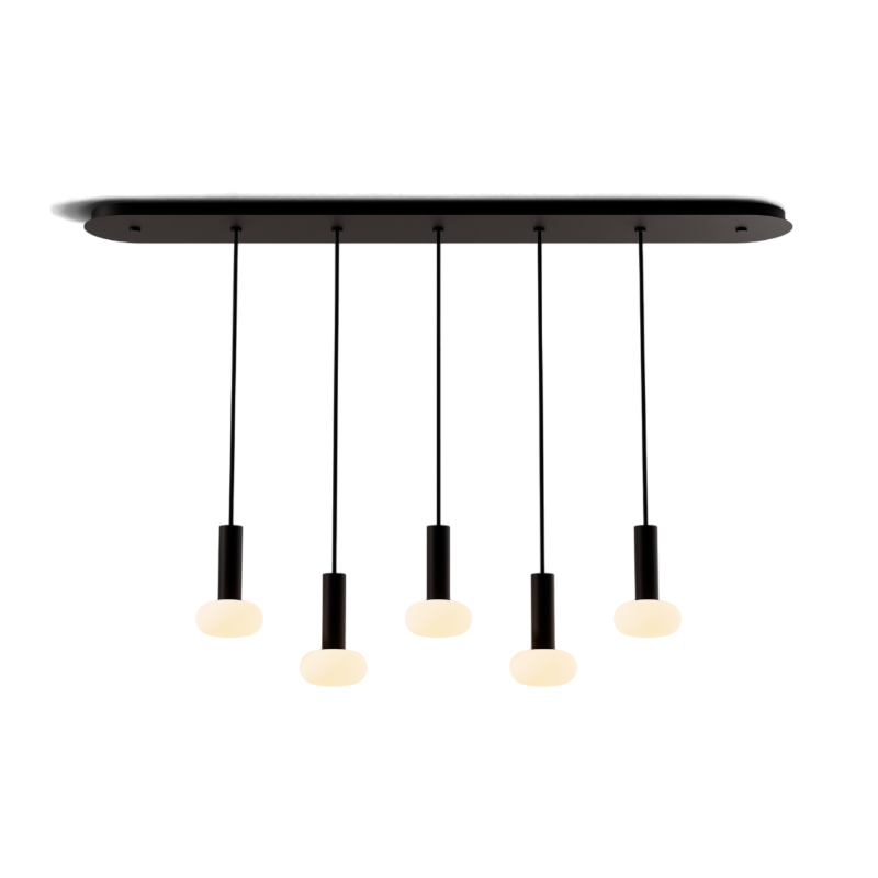 Koncept CMP-L5-S-06 Combi LED Pendant, Frosted Glass Ball