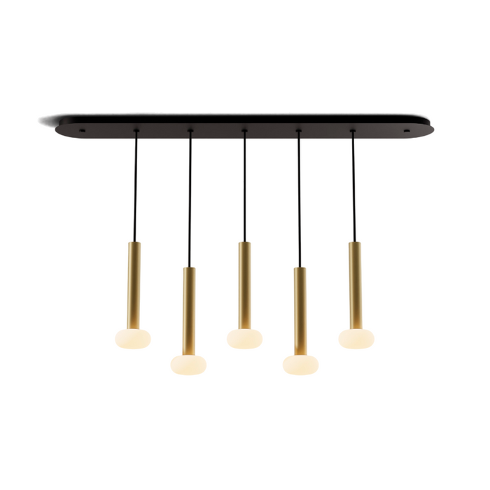 Koncept CMP-L5-S-12 Combi LED Pendant, Frosted Glass Ball