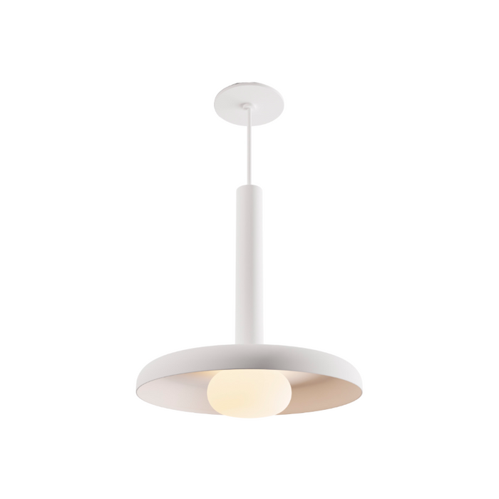 Koncept CMP-S1-S-12 Combi LED Pendant, Metal Shade with Frosted Glass Ball