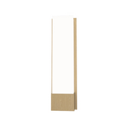 Accord 465 Clean 2-lt 19" Tall LED Wall Light, E26 Base - Sand