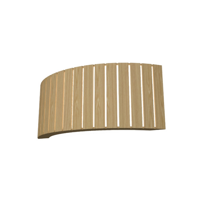 Accord 4039 Slatted 2-lt 16" LED Wall Light, E26 Base - Sand