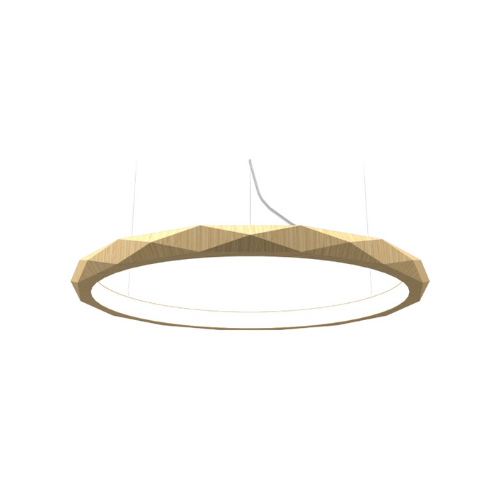 Accord 1354 Facet 1-lt 24" LED Pendant - Sand